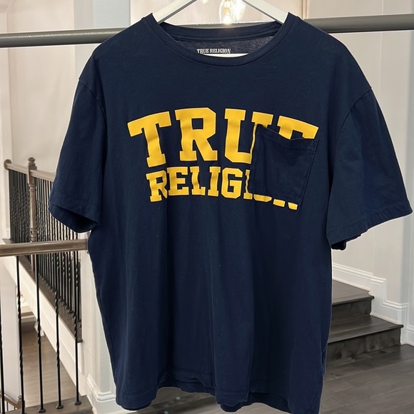 TRUE RELIGION MEN T SHIRT SIZE XL - Picture 4 of 11